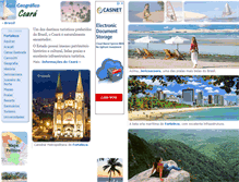 Tablet Screenshot of ceara-turismo.com